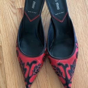 Miu Miu mule